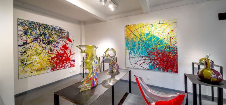 Fotografie z výstavy Vladimíra Kopeckého